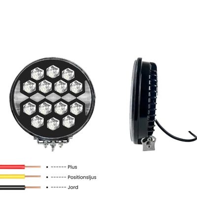 Extraljus med DRL 140W