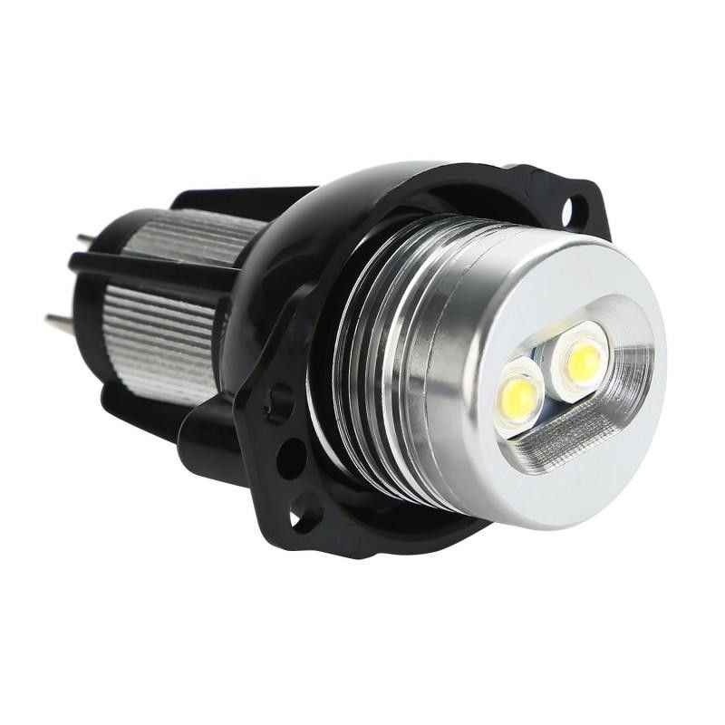 BMW E90 E91 3 Series Angel Eye 2x Halo Ring LED 6W Xenon White