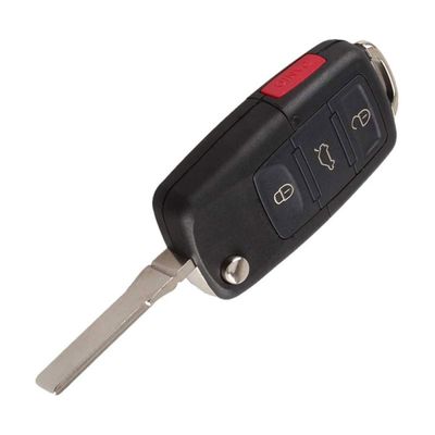 Larmdosa Nyckelskal till Volkswagen med 3 knappar panic Version 2