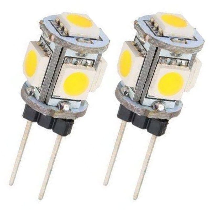 G4 led diod 5 SMD Färg Xenonvit