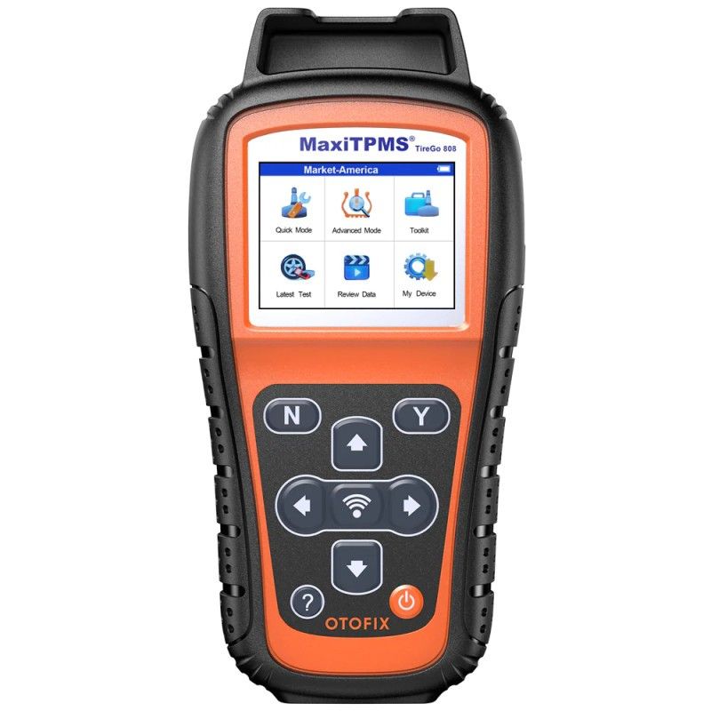 Otofix TireGo 808 – komplett verktyg för programmering av TPMS-däcksensorer
