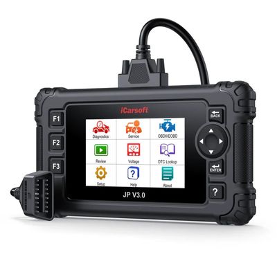 iCarsoft JP V3.0 2025 – Felkodsläsare OBD2 Diagnosverktyg för Japanska & Koreanska Bilar