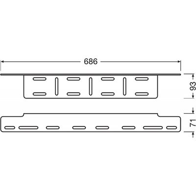 OSRAM License Plate Bracket AX Nummerplåtsfäste