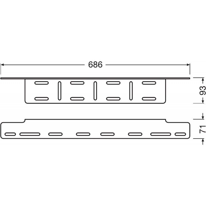 OSRAM License Plate Bracket AX Nummerplåtsfäste