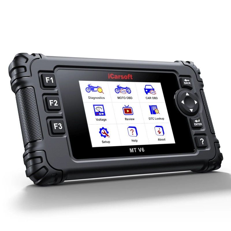 iCarsoft MT V6 – Yamaha: Professionell diagnos och felkodsläsare för Yamaha-motorcyklar