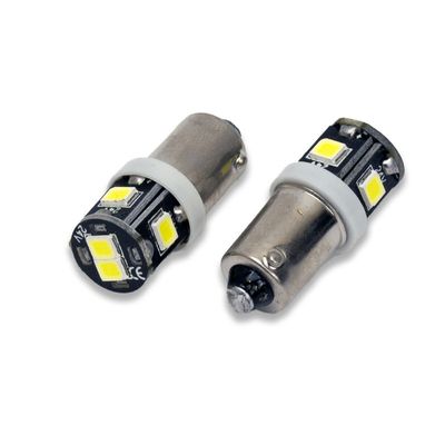 Led diod lampa Ba9s H4W 2-pack 24V