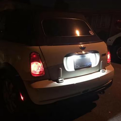 LED skyltbelysning Mini Cooper EMärkta