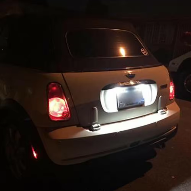 LED skyltbelysning Mini Cooper EMärkta