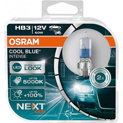 HB3 - 9005 12V 60W Cool Blue INTENSE 5000K