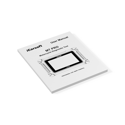 iCarsoft MT PRO – Professionellt MC & ATV Diagnosverktyg | 100+ Märken | 7” Pekskärm | Livstids Uppdateringar