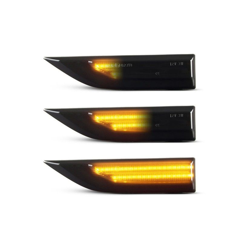 Dynamisk blinkers tonad lins till VW Transporter