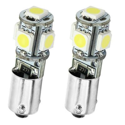 Led Diodlampa H6W BAX9s 5 SMD Canbus 2pack