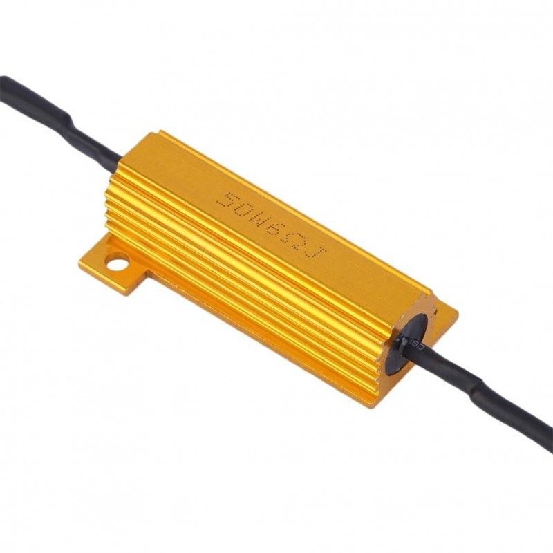 Effektmotstånd Resistor problemlösare 50W 6Ohm 2-pack