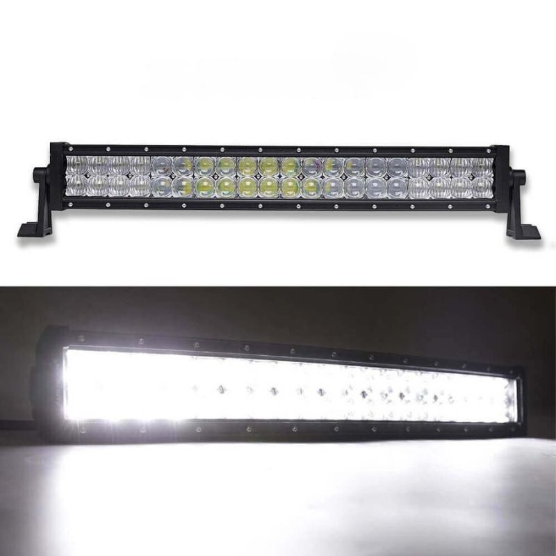126W extraljus ljusramp arbetslampa combo 5D lins