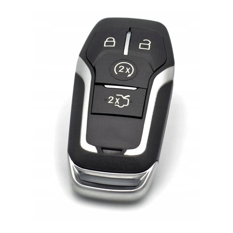 Nyckelskal Larmdosa Ford Transit Connect Custom 4 knappar HITAG PRO 49 CHIP 434 Mhz