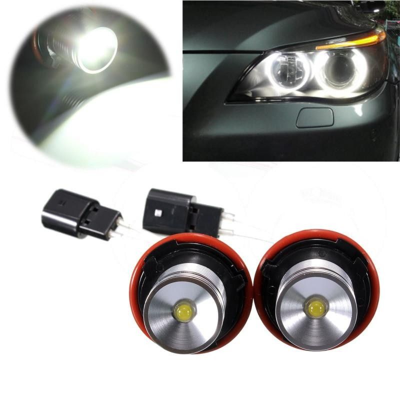 LED BMW Angel Eyes Halo Light ringar 5W för E39 E60 E63 E64 E53 X5