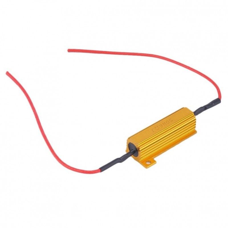 Effektmotstånd Resistor problemlösare 50W 6Ohm 2-pack