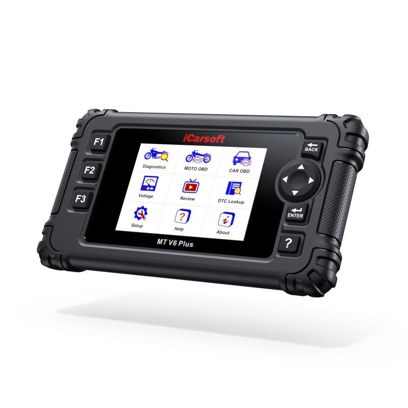 iCarsoft MT V6 Plus – Professionellt Multi-Systems Diagnosverktyg för 21 motorcykelmärken 2025