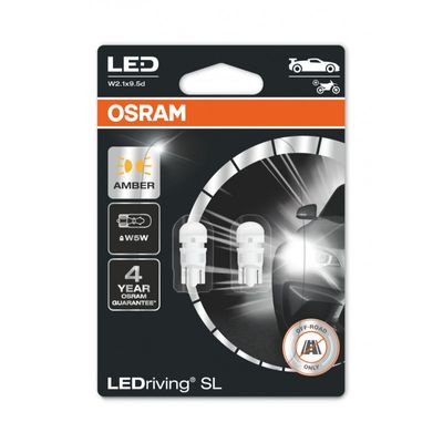 LEDriving LEDlampa SL W5W T10 Amber