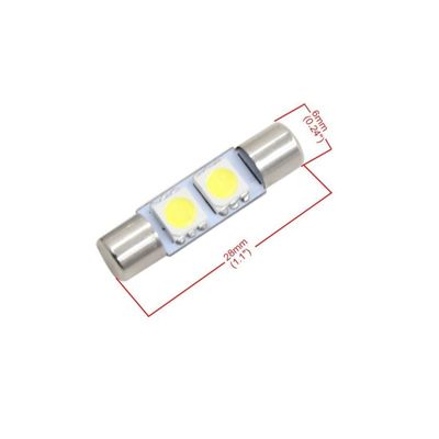 Led Spollampa Festoon SV85 C5W 2 5050 SMD 28mm