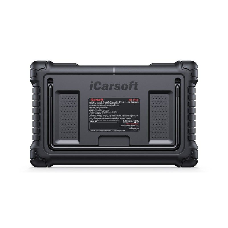 iCarsoft MT PRO – Professionellt MC & ATV Diagnosverktyg | 100+ Märken | 7” Pekskärm | Livstids Uppdateringar
