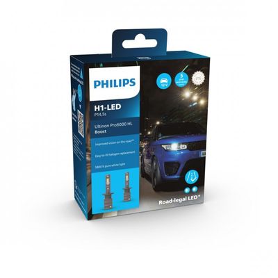 LED Konvertering Ultinon pro6000 H1 LED Boost