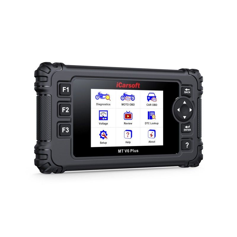 iCarsoft MT V6 Plus – Professionellt Multi-Systems Diagnosverktyg för 21 motorcykelmärken 2025
