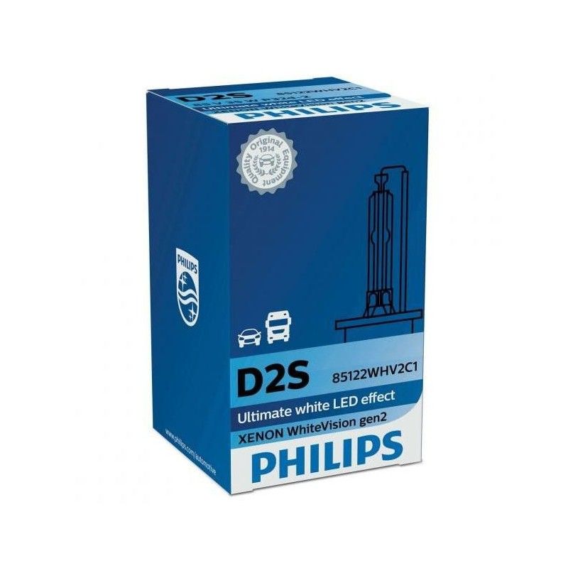 Philips D2S 35W White Vision 6000K Gen2