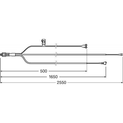 Wire Harness AX 1LS reläkabel 12V
