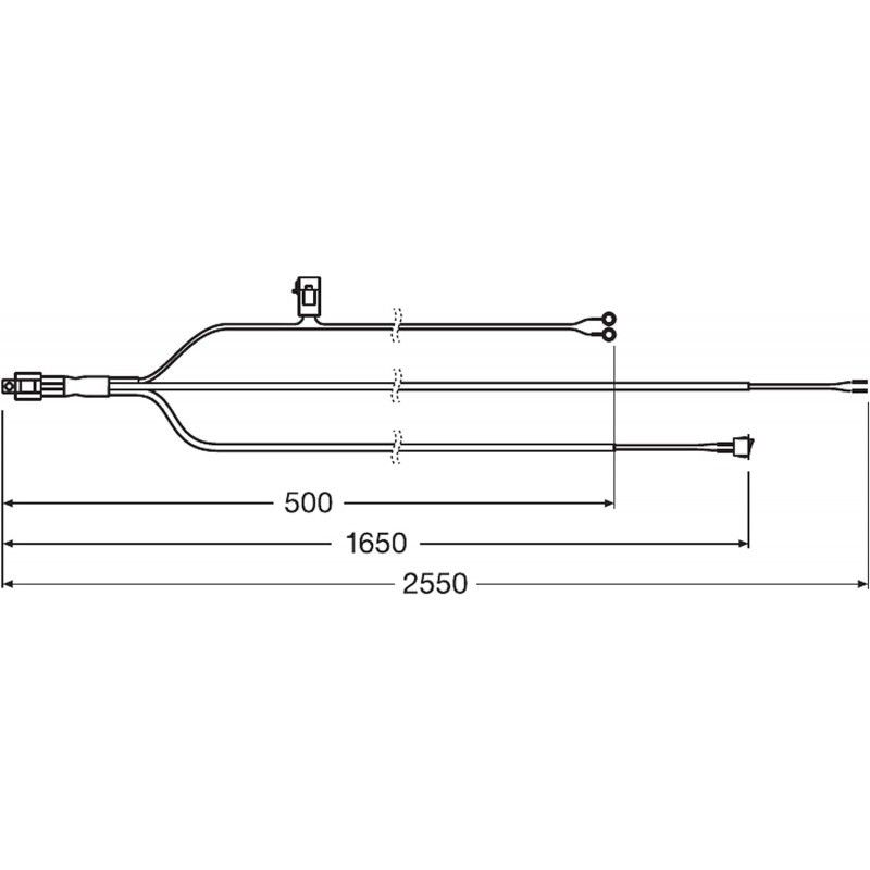 Wire Harness AX 1LS reläkabel 12V