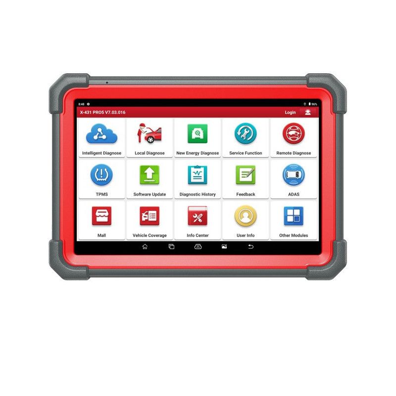 LAUNCH X431 PRO5 Diagnosverktyg – OBD2 Diagnosskanner med SmartLink, J2534 ECU-programmering