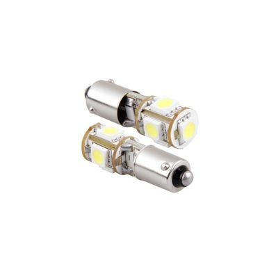 Led Diodlampa H6W BAX9s 5 SMD Canbus 2pack