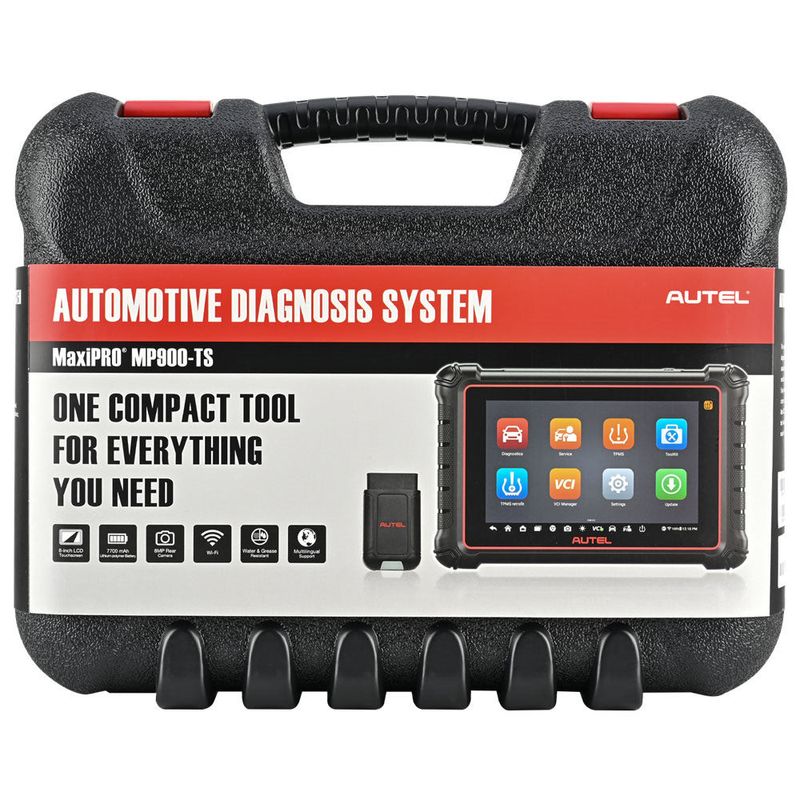 Autel MK900-TS – Professionellt Diagnosverktyg med Komplett TPMS-funktion, Bi-direktionell Styrning och Full Systemdiagnostik