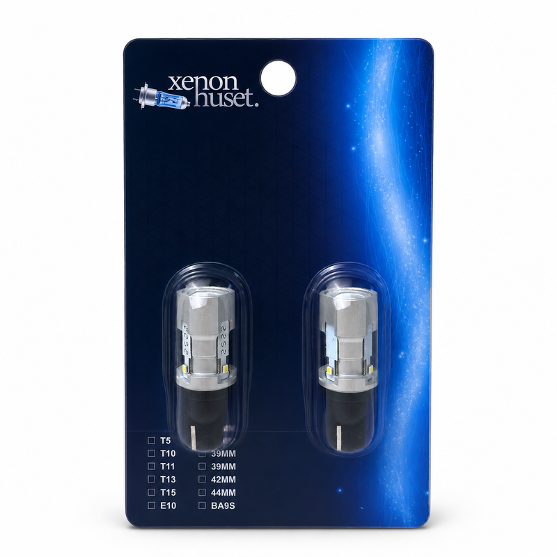 T15 W16W led diod lampa high power Canbus 2-pack