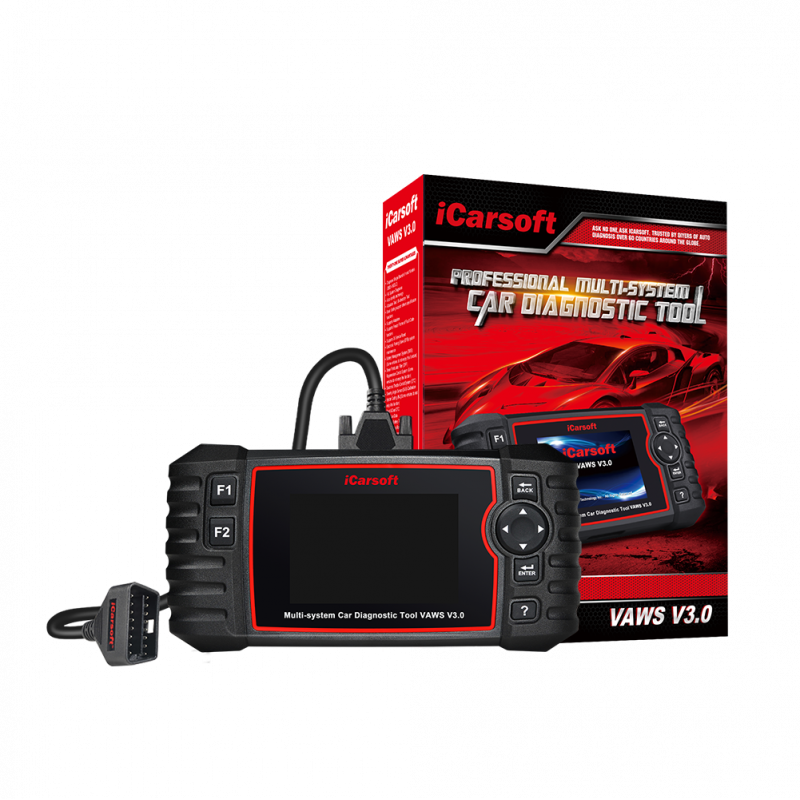 iCarsoft VAWS V3.0 Felkodläsare Bildiagnostik