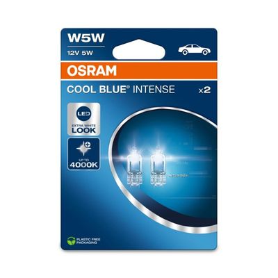 W5W T10 Cool Blue INTENSE  4000K