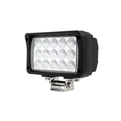 Led arbetsbelysning 45W Rektangulär Ljusbild