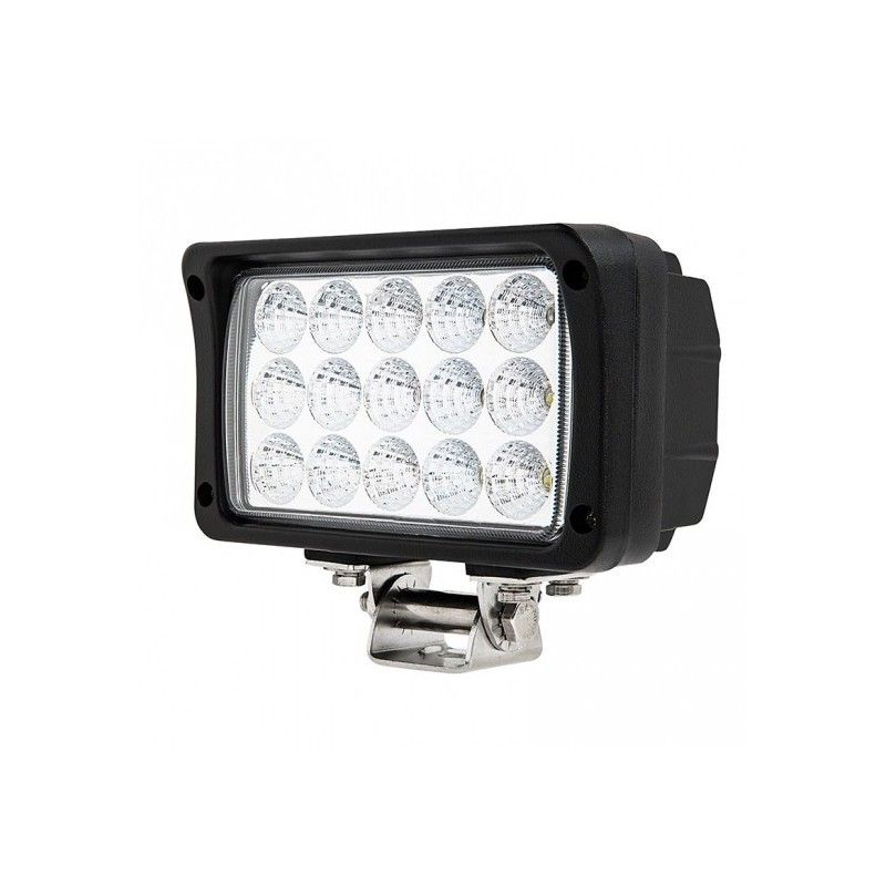 Led arbetsbelysning 45W Rektangulär Ljusbild