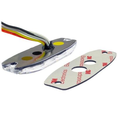 LED blixtljus 9W Gul Superslim