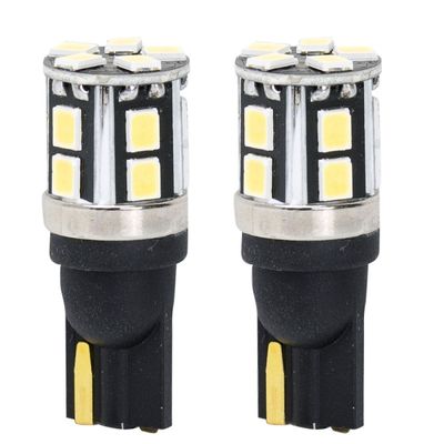 Canbus LED diodlampa T10 W5W med 10 st dioder xenonvit
