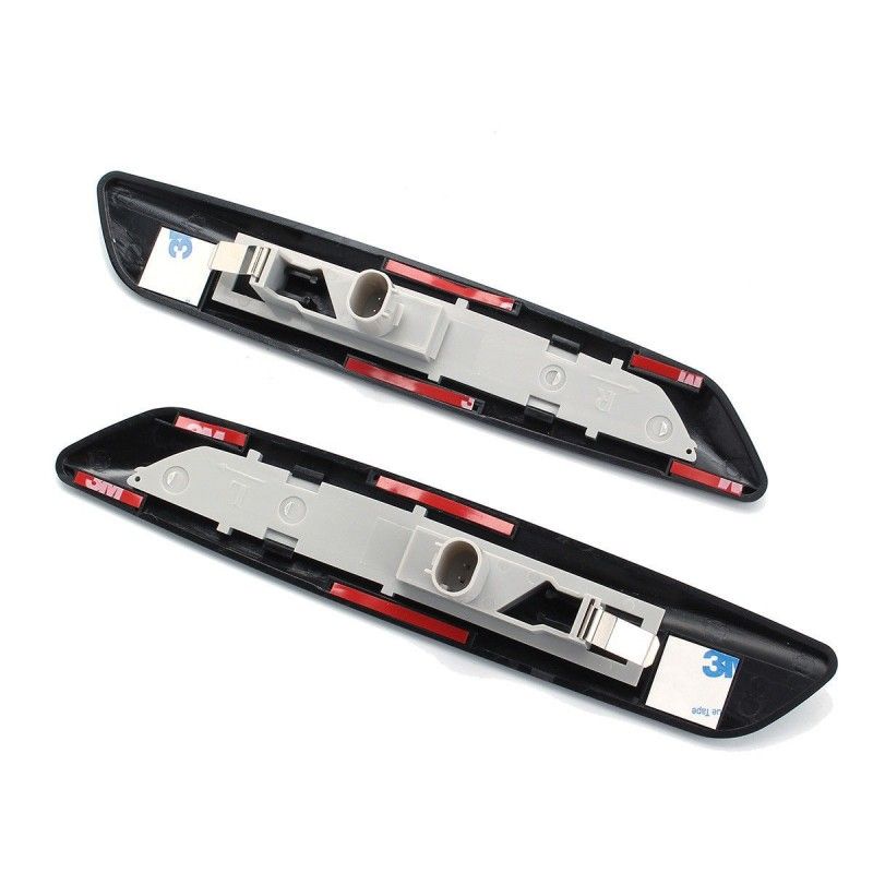 Led sidoblinkers BMW Svart med smoked tonad lins