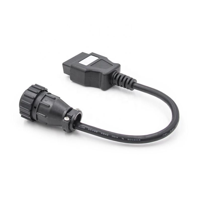 16-Pin till 16-Pin OBD2 kompatibel Kabel för Scania Lastbil