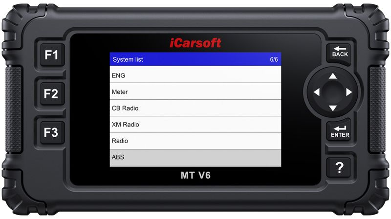 iCarsoft MT V6 för Victory – Professionell felkodsläsare för motorcykel