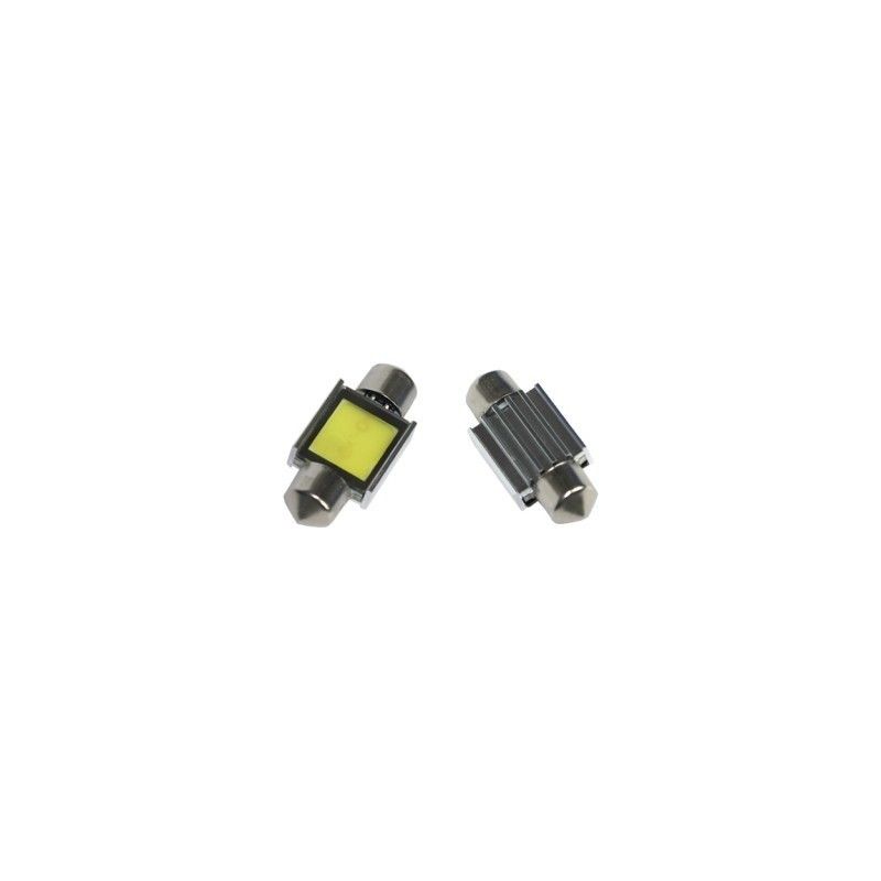 LED Spollampa Festoon SV85 C5W 3W Canbus COB 36mm