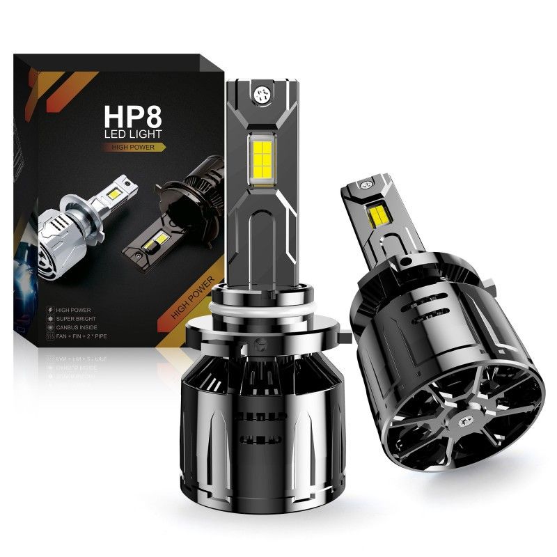 LED konverteringskit HP8 2-pack till halvljus och helljus