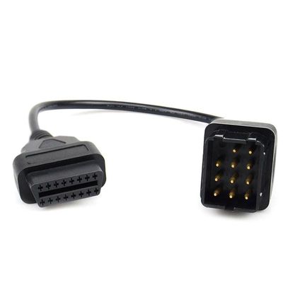 12 Pin OBDII OBD 2 diagnostik kabel till 16-Pin Renault