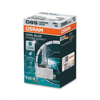 D8S 25W xenarc cool blue intense nextgen 6200K