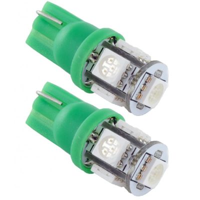 Led Diodlampa 5 SMD W5W T10 2-pack