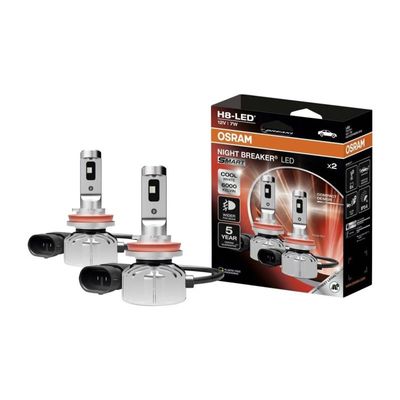 H8 Night breaker led konvertering Osram Smart