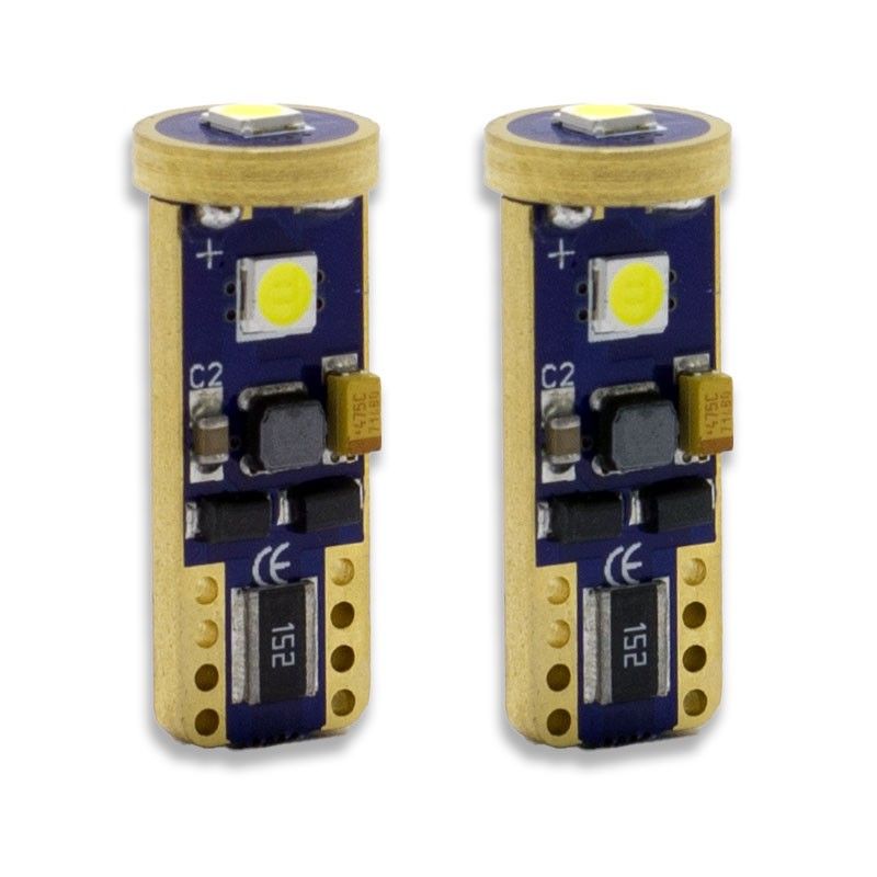 LED diodlampa T10 - W5W med Canbus 3 st Samsung dioder